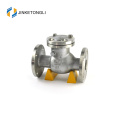 JKTLPC028 double dual plate forged steel non return loaded ball check valve
